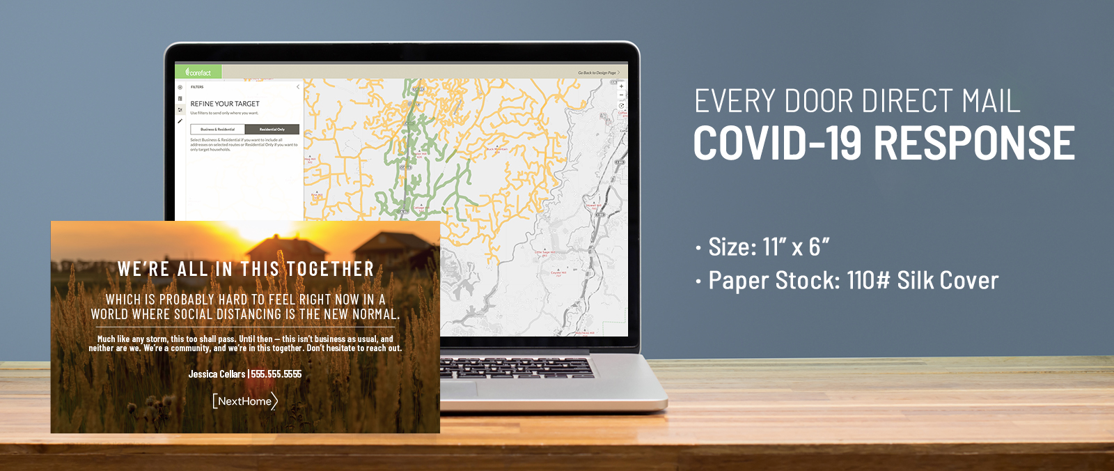Every Door Direct Mail - COVID-19 Response Postcards
