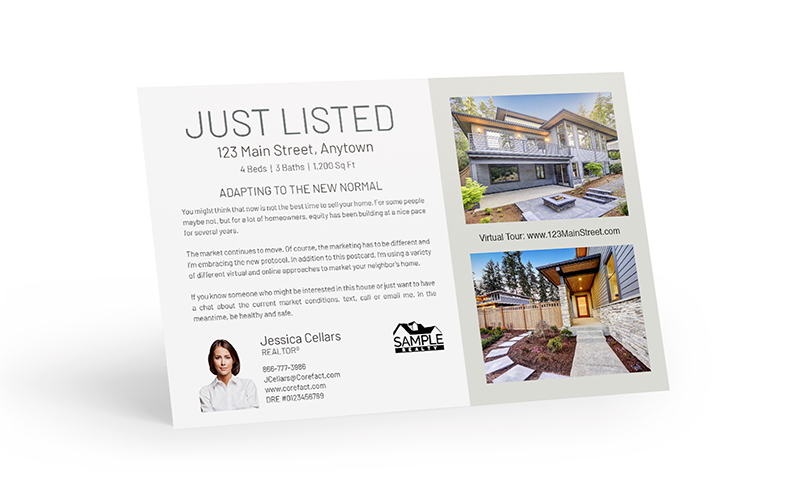 Corefact COVID-19 - Just Listed - Adapting to the New Normal Corefact COVID-19 - Just Listed - Adapting to the New Normal
