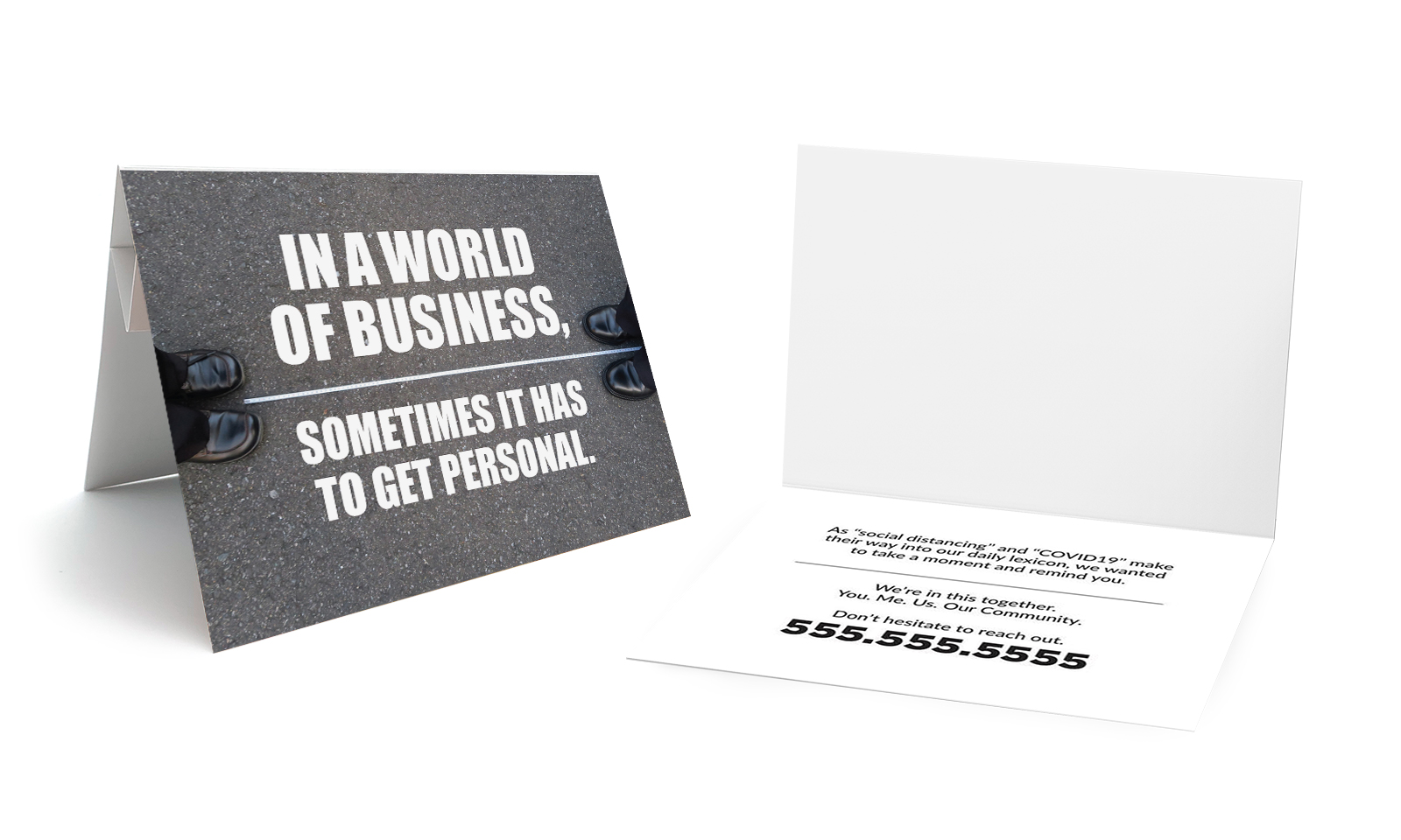 Corefact COVID-19 Note Card - Get Personal Corefact COVID-19 Note Card - Get Personal