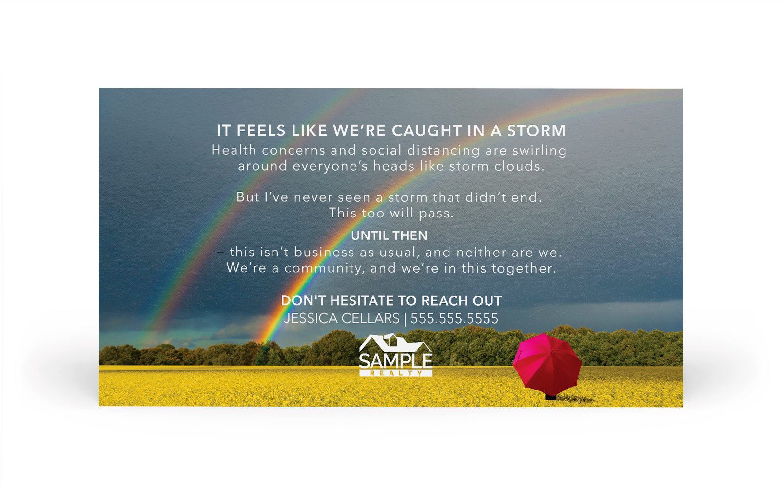 Corefact EDDM COVID-19 - Caught In A Storm Corefact EDDM COVID-19 - Caught In A Storm