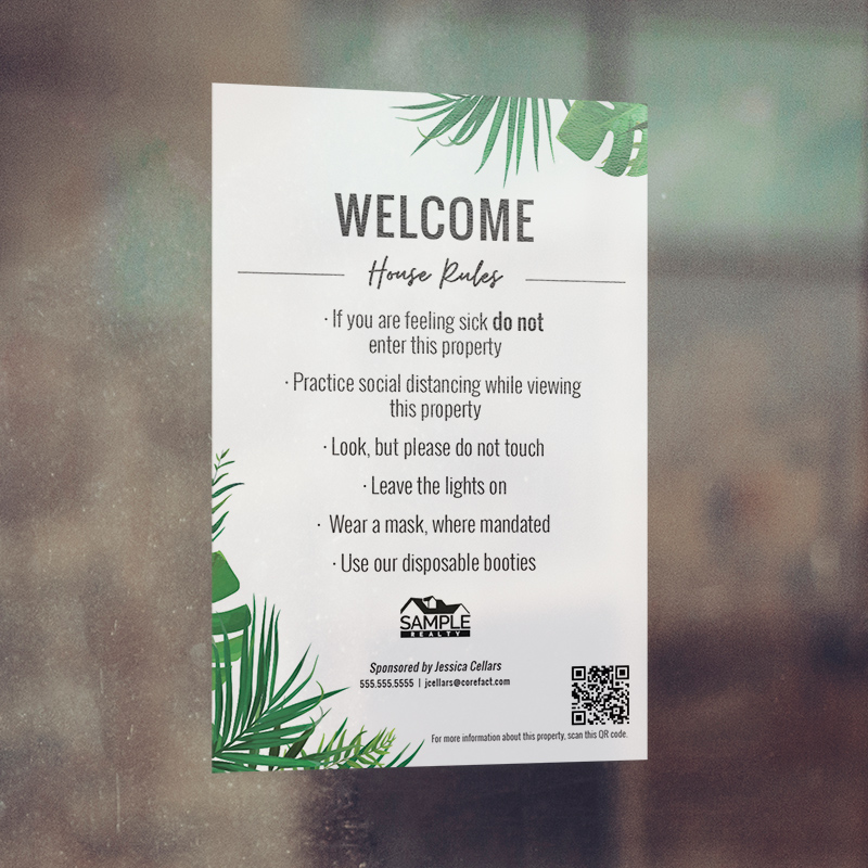 Corefact Oasis Collection Cling - House Rules Corefact Oasis Collection Cling - House Rules