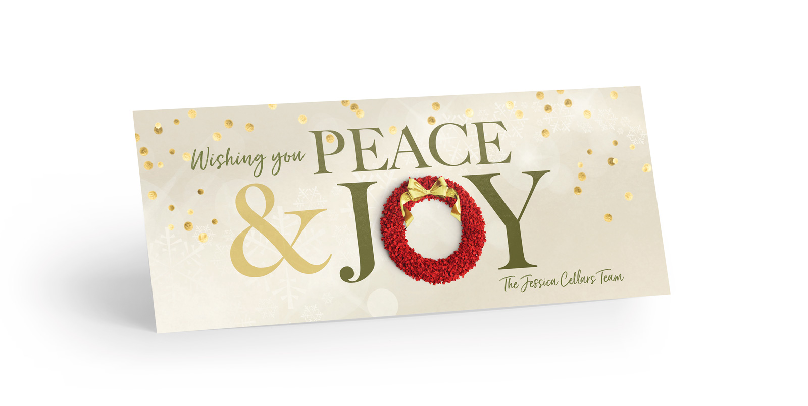 Corefact Seasonal Postcard <br> Peace & Joy Corefact Seasonal Postcard <br> Peace & Joy