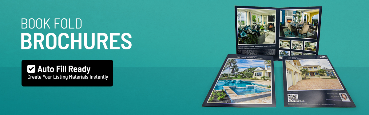 Luxury Property Book Fold Brochures