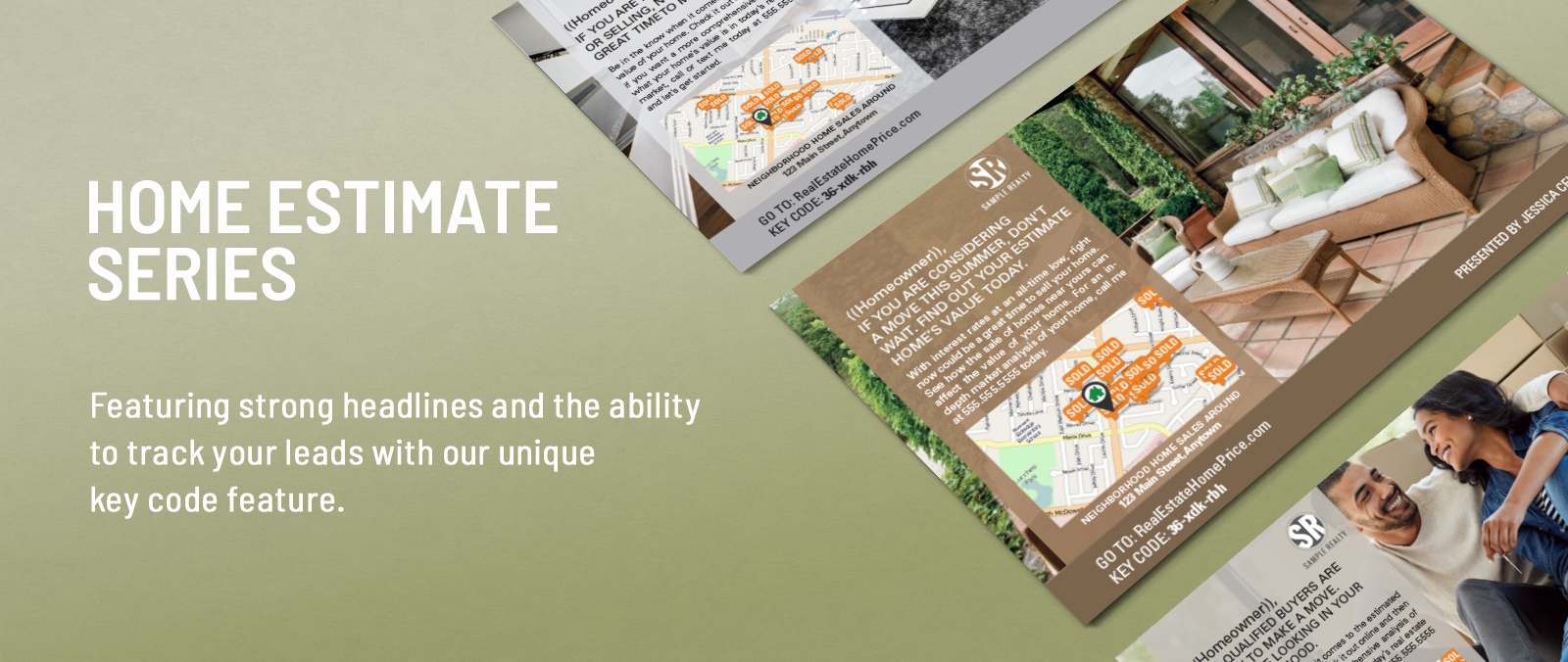 Home Estimate Series Postcards