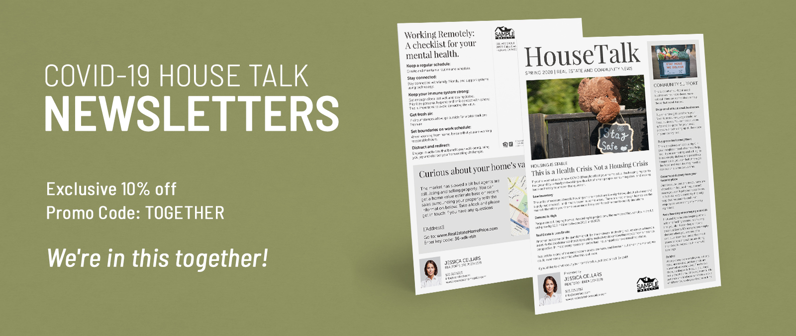 COVID-19 House Talk Series Newsletters